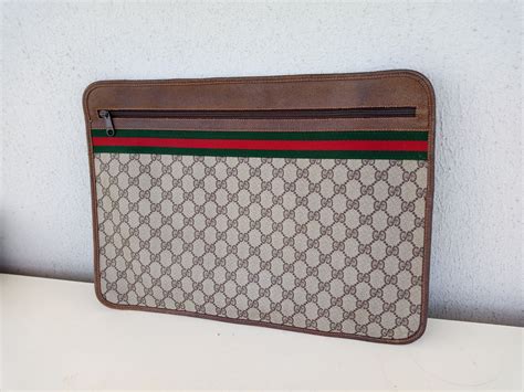 porte vintage gucci document bag|Gucci Document Bag .